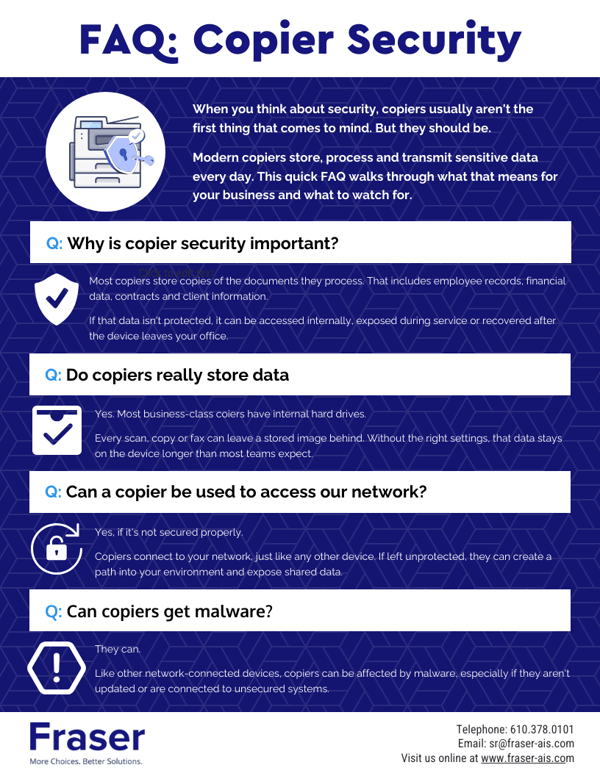 Download Our Copier Security FAQ and Protect Your Business Data